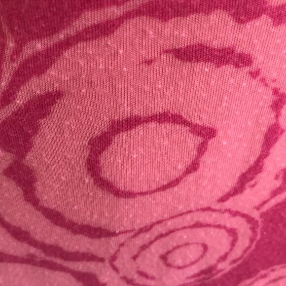 Soybu Circle Print Racerback Pink Dress with Built in Bra Women's Size Small - Picture 5 of 9